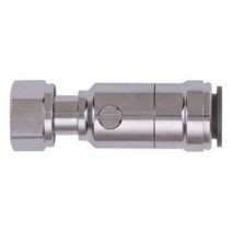Brass Chrome Plated Service Valves with Tap Connector